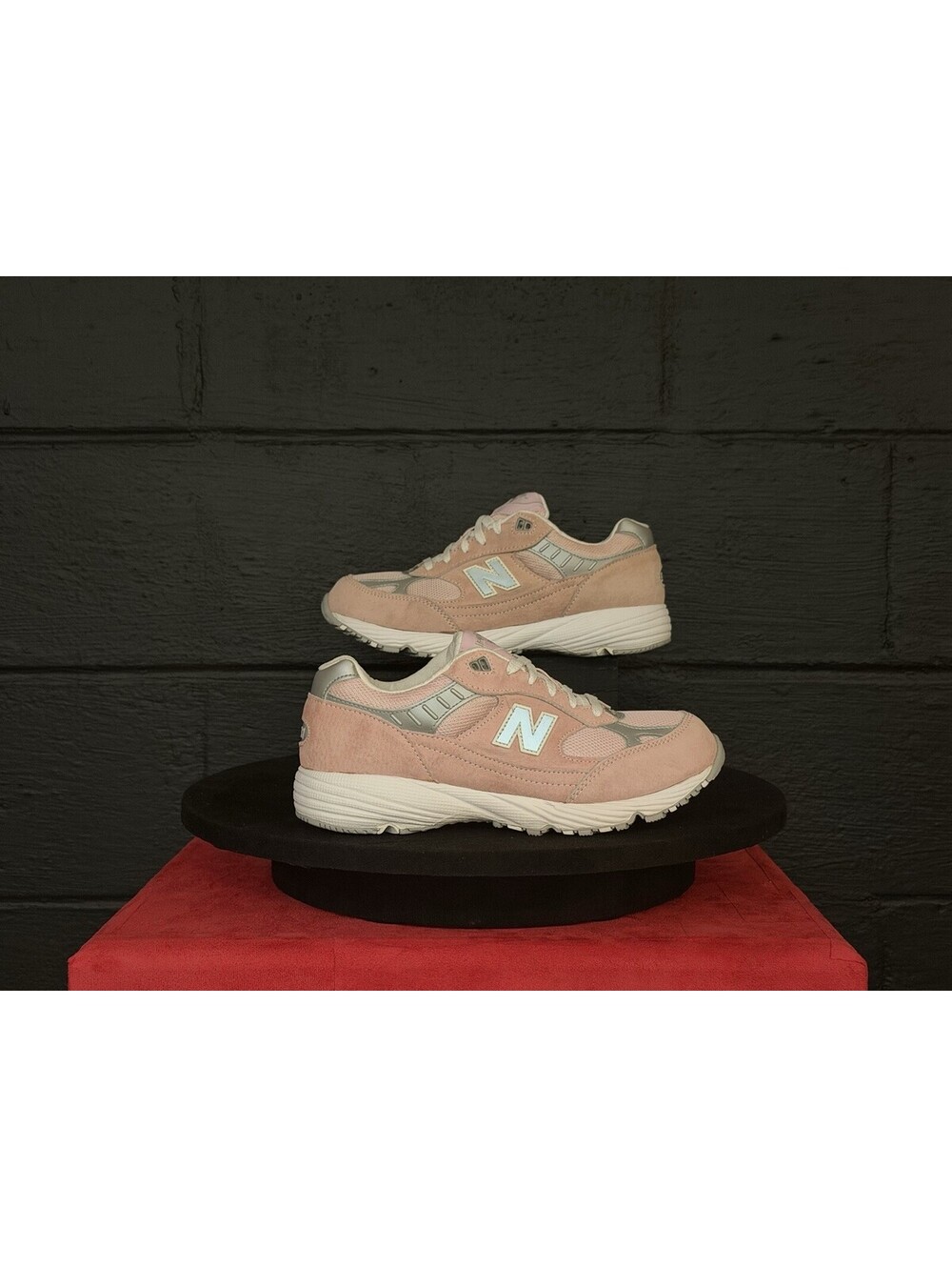 New Balance 991 Pink KJ991PKG Y2K Running Shoes Women 6.5 EU39 DS Rare - Picture 4 of 8